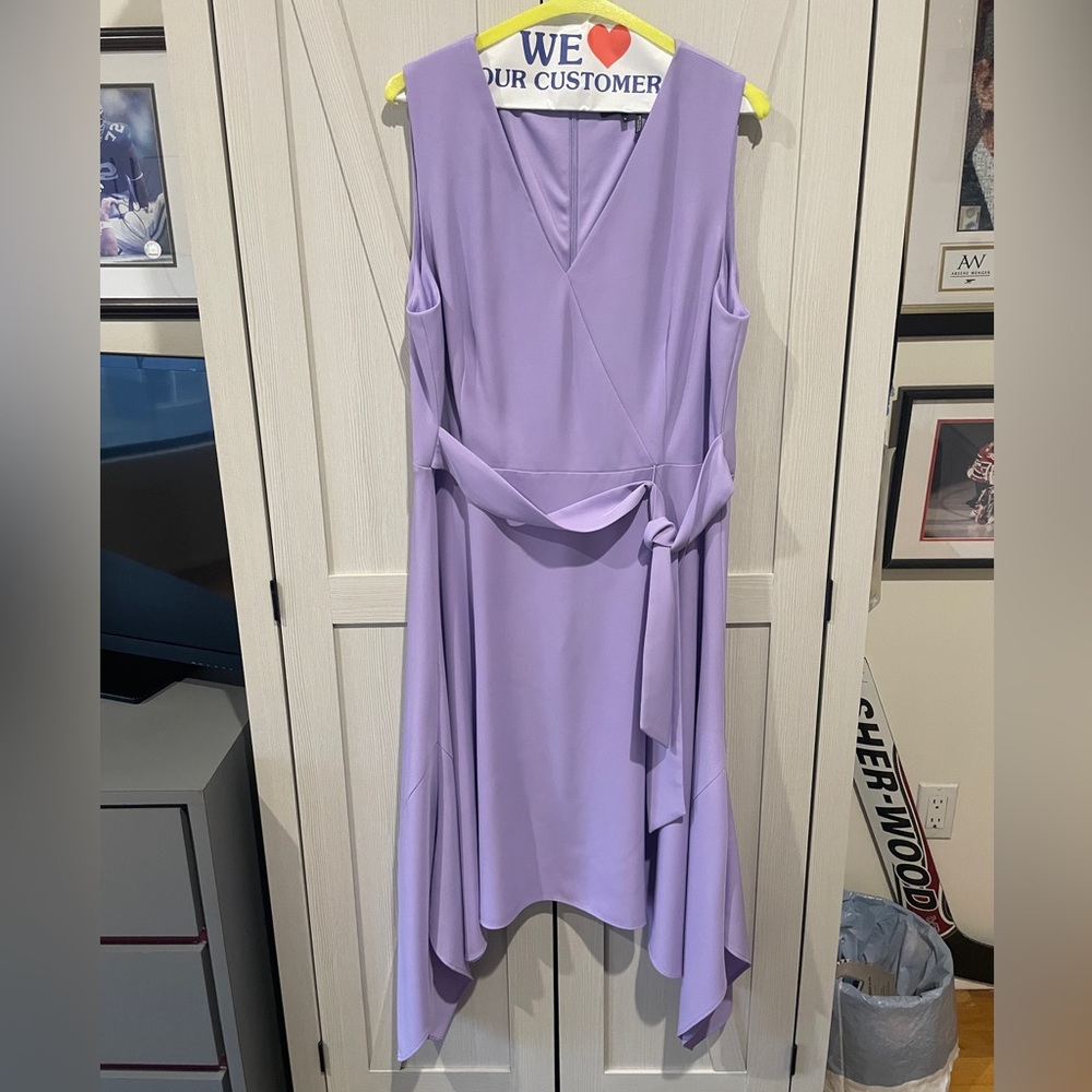 DKNY asymmetrical dress